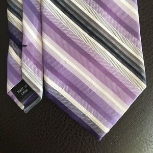 Calvin Klein Striped Necktie